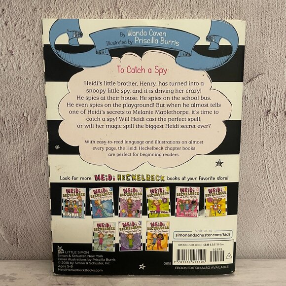 5 for $15đź“•Heidi Heckelbeck and the Snoopy Spy Kids Book (SKU: 286MI) - Picture 2 of 4